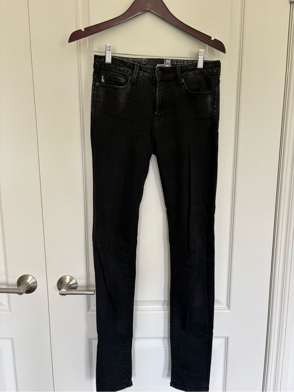 Moschino Black Skinny Jeans - LOVE Collection